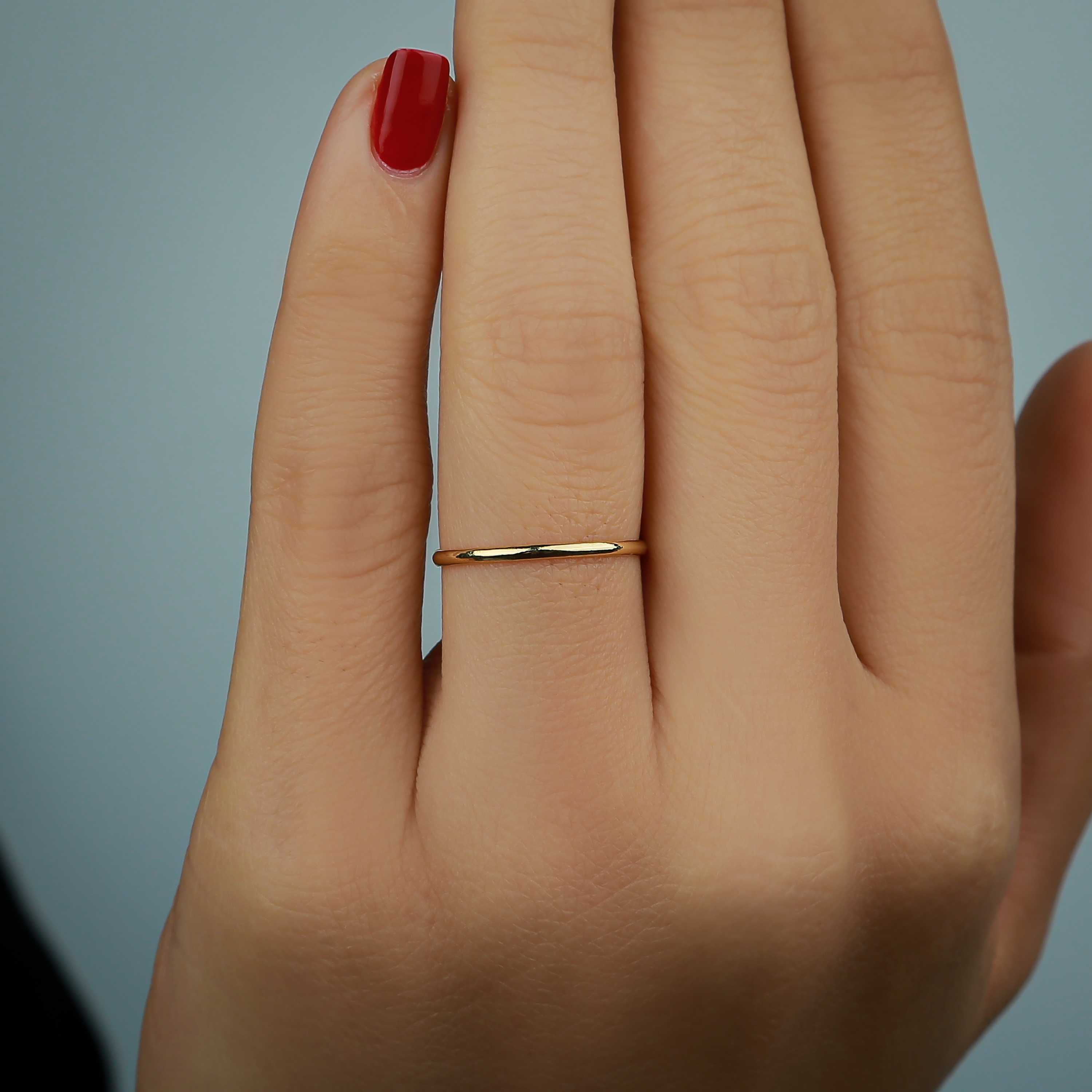 18 karat gold Haysa ring, made in Turkey - (H-0510)